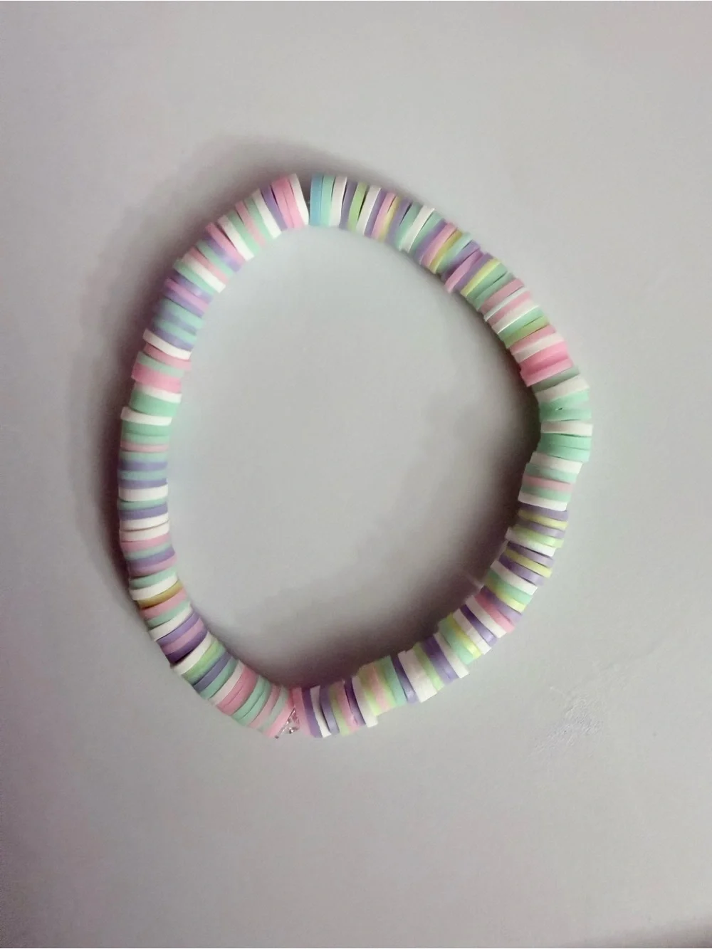 Pastel Multicolor Kids Beaded Stretch Bracelet - Brand